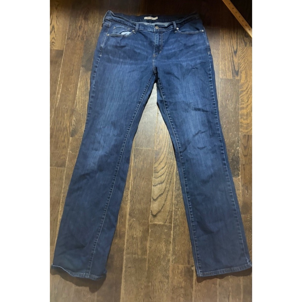 Levi's Medium Blue 505 Straight Leg Jeans 12L 31x34